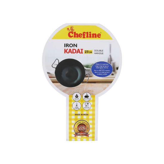 Picture of Chefline Iron Kadai 27cm IND