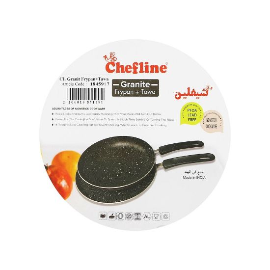 Picture of Chefline Granit Frypan 24cm + Tawa 28cm IND