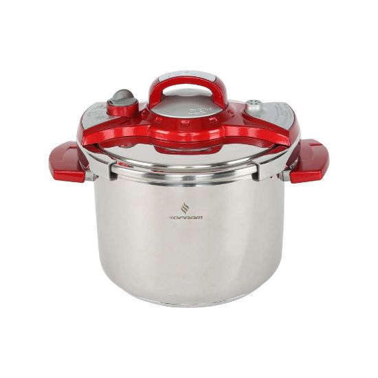 Picture of Sofram Stainless Steel Pressure Cooker 8Ltr Assorted Colors