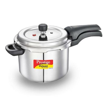 Picture of Prestige Stainless Steel Pressure Cooker Deluxe Alpha MPD20251 5.5Ltr