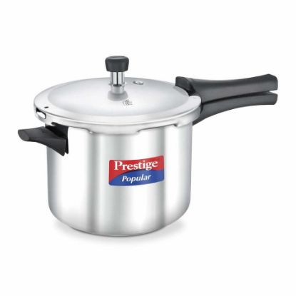 Picture of Prestige Stainless Steel Pressure Cooker 5Ltr