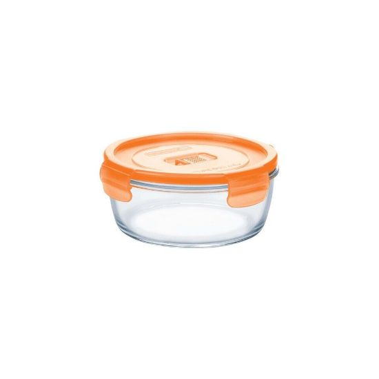 Picture of Luminarc Pure Box Active Round Food Container, 67 cl, Orange, P4586