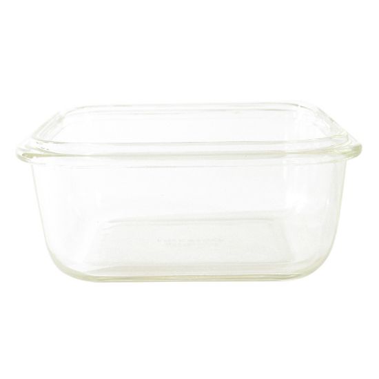 Picture of Lock & Lock Square Glass Container with Lid, 540 ml, Clear, LLG215