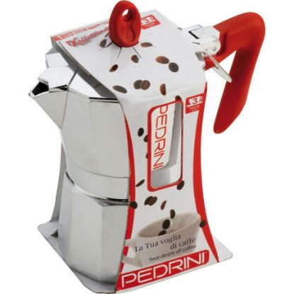 Picture of Pedrini Aluminium Coffee Maker 3cups