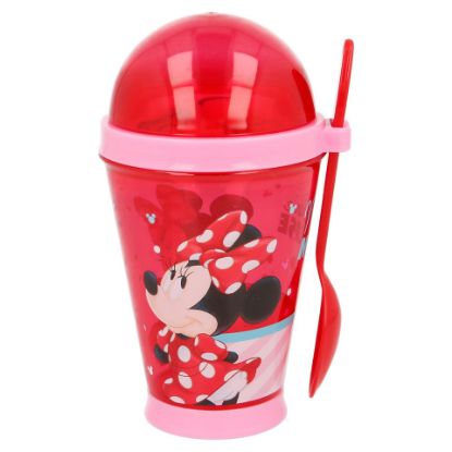 Picture of Minnie Mouse Yoghurt Tumbler 355ML 18840