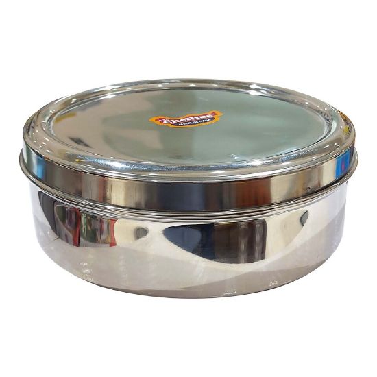 Picture of Chefline Stainless Steel Lunch Box Round Extra Small S1 India