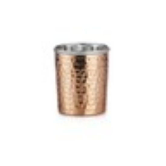 Picture of Chefline Double Wall Copper Hammered Tumbler 250ml 85114DW