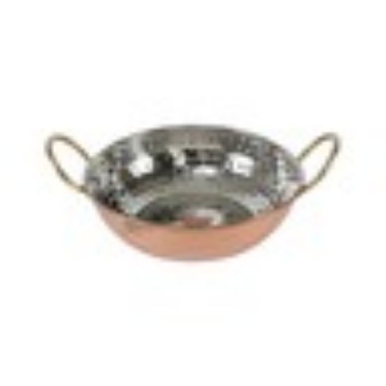 Picture of Chefline Hammered Copper Kadai 16.5cm