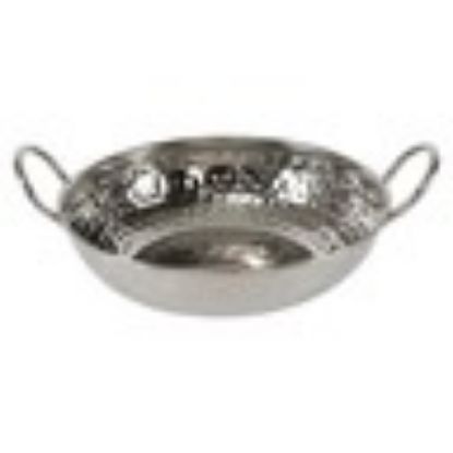 Picture of Chefline Stainless Steel Hammered Serving Kadai 16.5cm