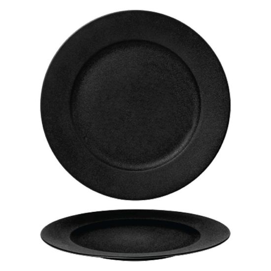 Picture of Qualitier Sand Series Flat Plate, Black, 27cm, 5051A