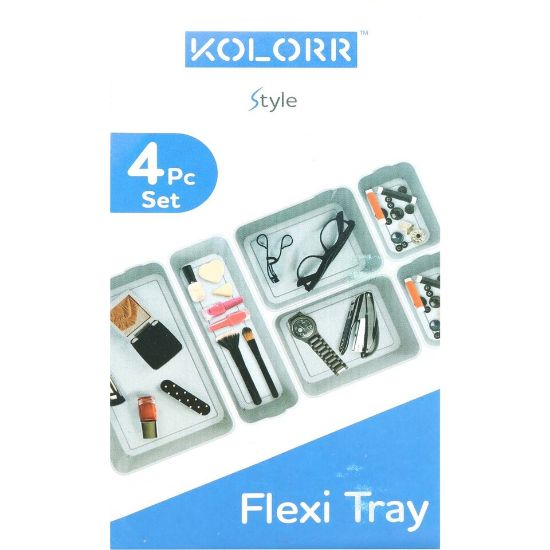 Picture of Kolorr Flexi Multi Purpose Tray 4pcs Set