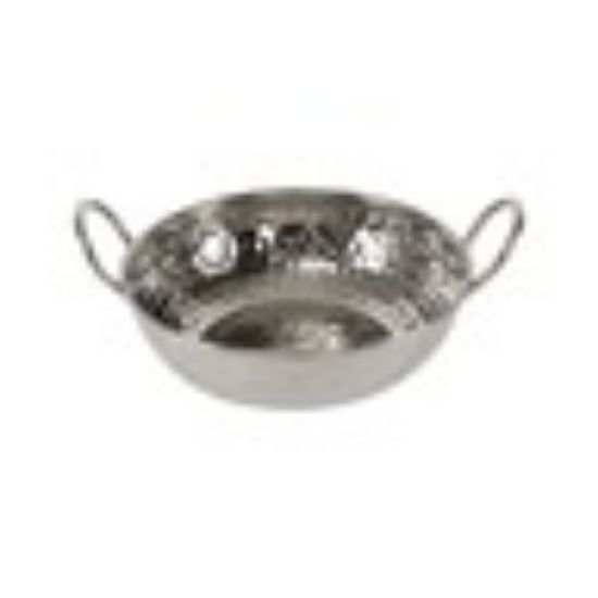 Picture of Chefline Stainless Steel Hammered Serving Kadai 14.5cm