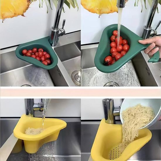 Picture of Home Plastic Hanging Sink Strainer Stand 7725