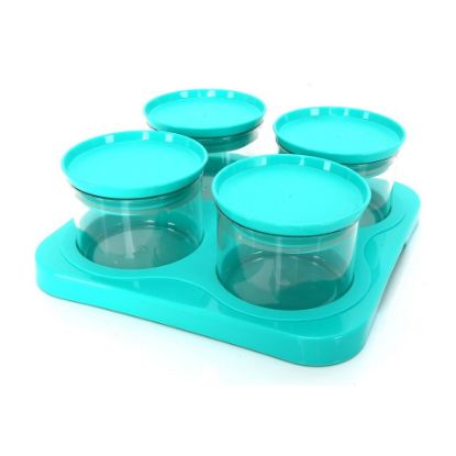 Picture of Home Royal Jar + Tray 4pcs  Approx 600ml INDJ