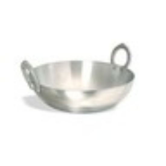 Picture of Chefline Aluminium Kadai Flat Bottom NDJ 26cm