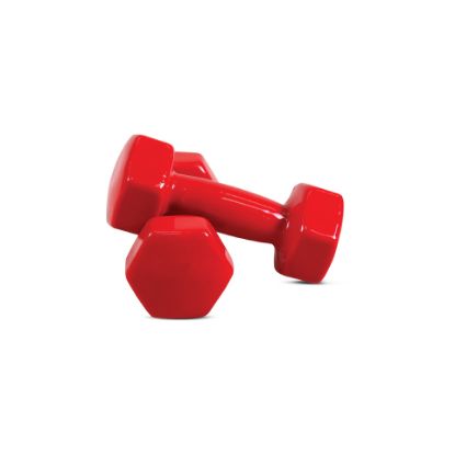 Picture of Sports Champion Vinyl Dumbbell A008 4Kg 1Piece Assorted Color