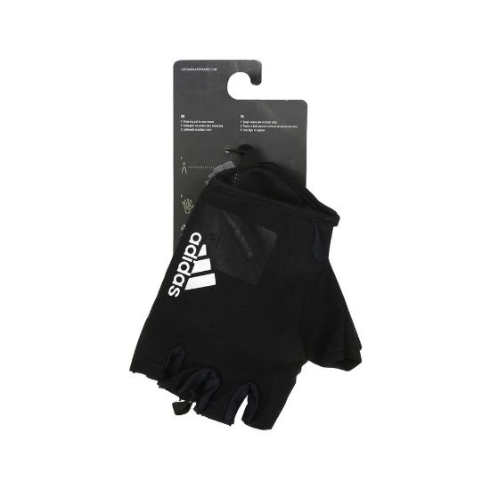 Picture of Adidas Essential Gloves Grey Larg - Black ADGB-12525