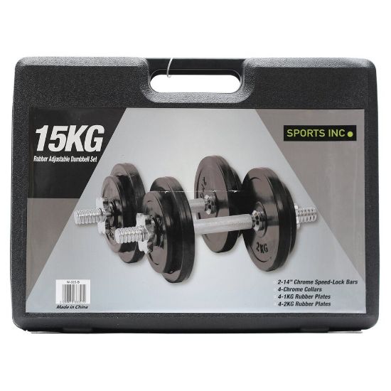 Picture of Sports INC Dumbbell Set W-025-B 15kg