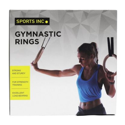 Picture of Sports INC Wooden Gymnastic Rings LP8123