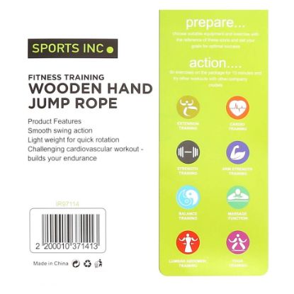 Picture of Sports INC Wooden Jump Rope IR97114