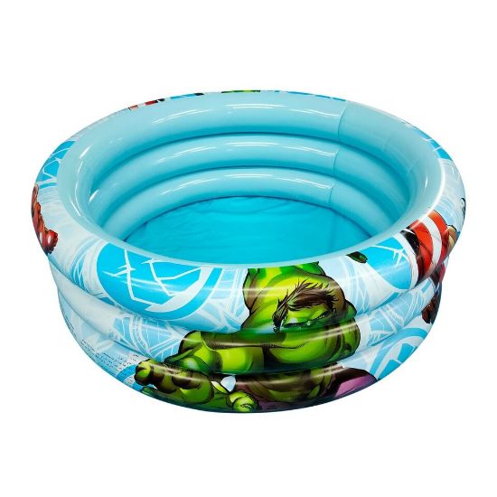 Picture of Avengers Printed Kids Inflatable Swimming Pool - Multi Color TRHA5982