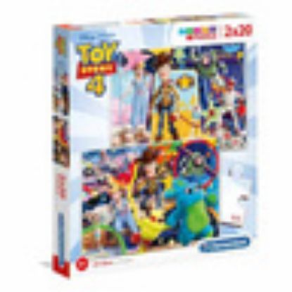 Picture of Clementoni Toy Story 4 Supercolor Puzzle, 2x20 Pcs, 24761