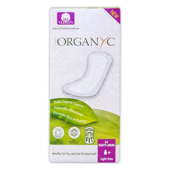 Picture of Organyc Light Flow Panty Liners 24pcs