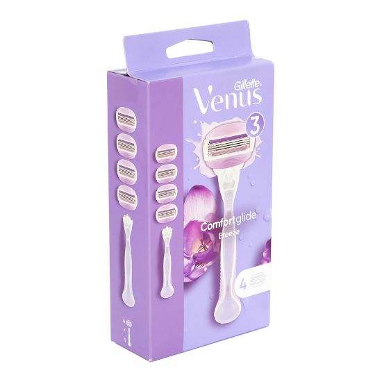 Picture of Gillette Venus Comfort Glide Breeze 1 Handle + 4 Cartridges