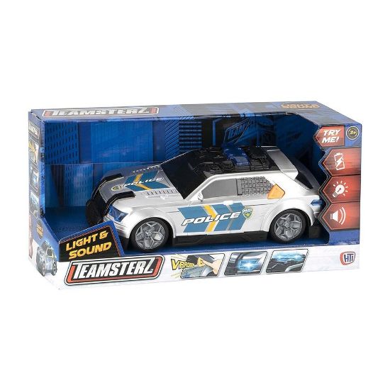 Picture of Teamsterz Battery Operated Light & Sound Police Car 1417121