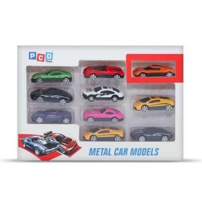 Picture of PCD Metal Car 10Pc Pack 6688-150E