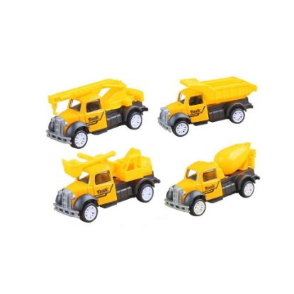 Picture of Skid Fusion Pull Back Truck 4pcs Pack TN1141A-B Assorted