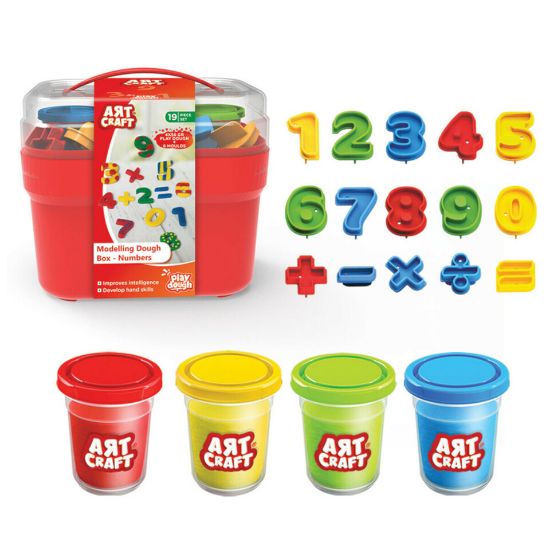 Picture of Dede Modeling Dough Numbers 03495