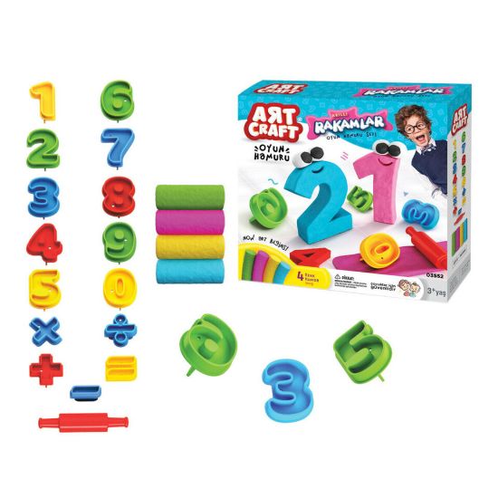 Picture of Dede Smart Number Dough Set 03552