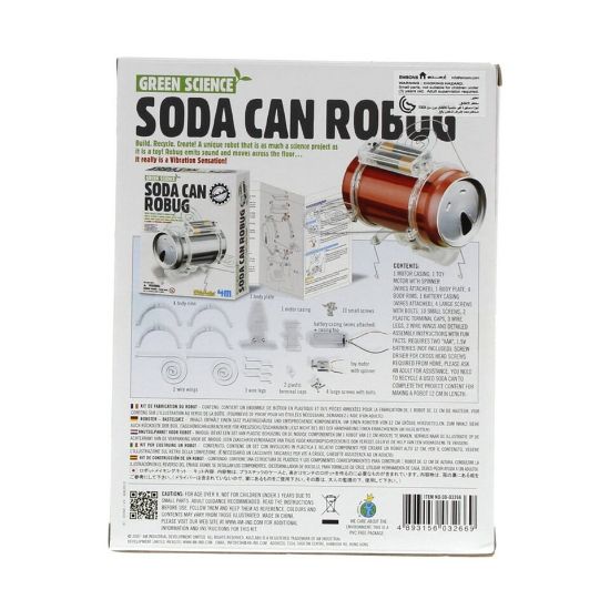 Picture of 4M Soda Can Robug