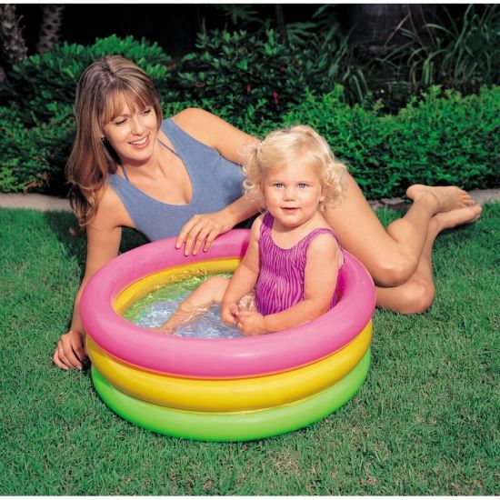 Picture of Intex 3Ring Baby Pool 57402 Size  61cm x 22cm