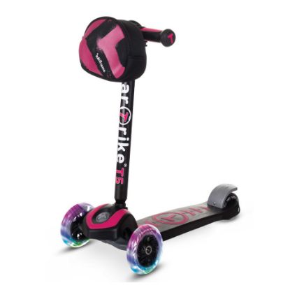 Picture of Smart Trike Scooter T5 with Safety Gear, Pink, 2010101