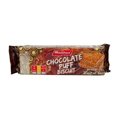 Picture of Maliban Chocolate Puff Biscuit 200g