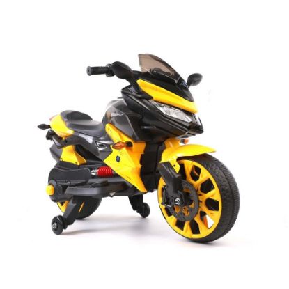 Picture of Skid Fusion Kids Battery Operated Motor Bike 6188 Orange