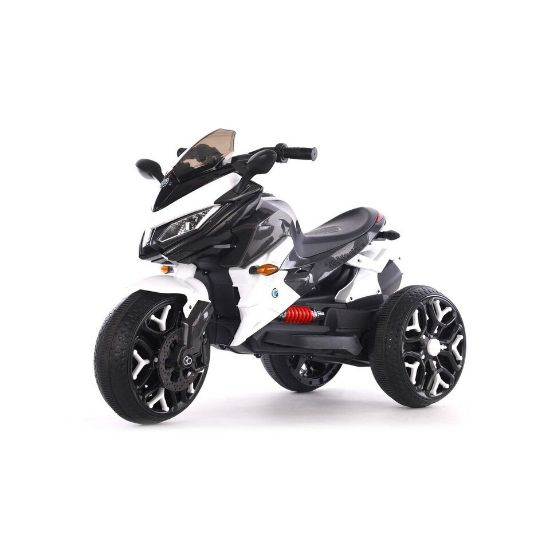 Picture of Skid Fusion Kids Battery Operated Motor Bike 5188 White