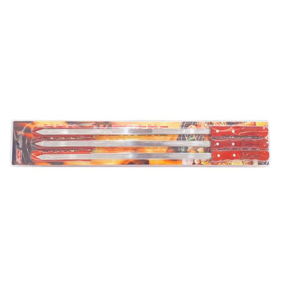 Picture of Royal Relax Stainless Steel BBQ Skewers 6pcs Set 23004