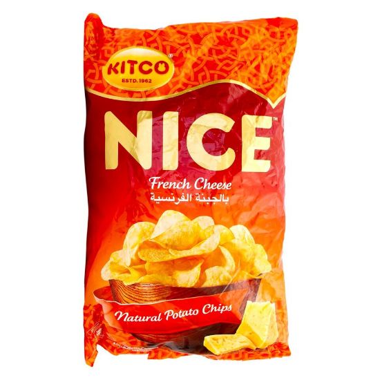 Picture of Kitco Nice Potato Chips French Cheese 21 x 14g