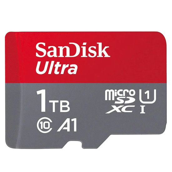 Picture of 1TB SanDisk Ultra® microSDXC 120MB/s A1 Class 10 UHS-I