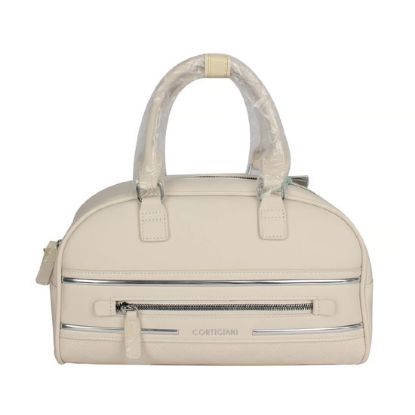 Picture of Cortigiani PU Synthetic Leather Bag With Long Strap For Ladies, Light Beige, CTGKDGZ23-10