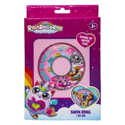 Picture of Rainbow Corn Swim Ring INF-RN-04