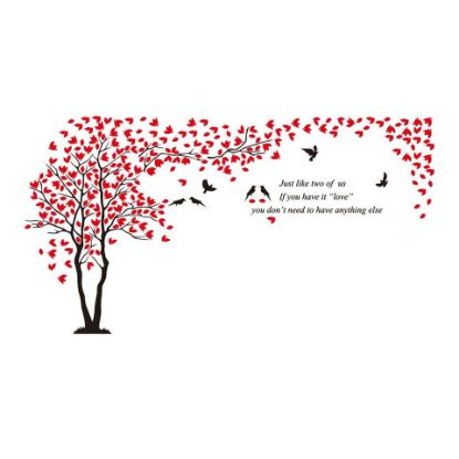 Picture of Maple Leaf Home Tree Acrylic Wall Stickers 02 2870x1500mm