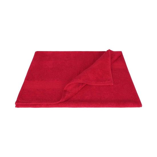 Picture of Laura Collection Hand Towel Red Size: W50 x L100cm