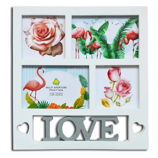 Picture of Maple Leaf Collage PVC Picture Frame KD-820797-4