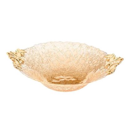 Picture of Maple Leaf Decorative Glass Bowl MOR14 Assorted