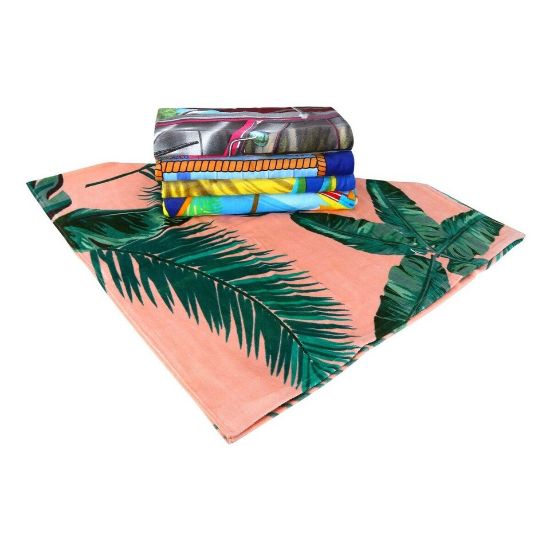 Picture of Maple Leaf Home Beach Towel Cotton 80x160cm