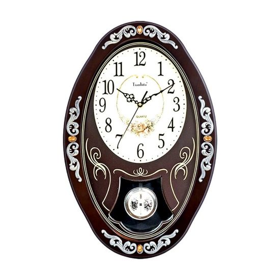 Picture of Maple Leaf Wall Clock Pendulum 57.4x37.5x7.7cm TLD-8416